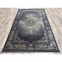 Иранский ковер Arti 8043 Серый-бежевый